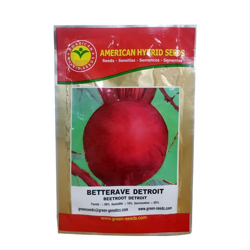 GREEN SEEDS Semence Betterave Detroit - Sachet de 10g