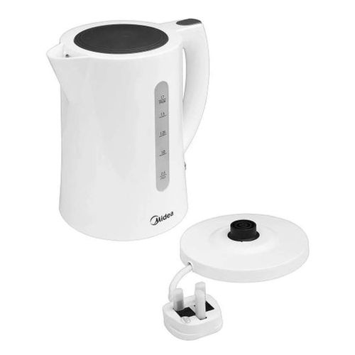 Midea Bouilloire Électrique - 2200W - 1.7L - Mk-17D18B - Blanc - Garantie 12 Mois – Image 2