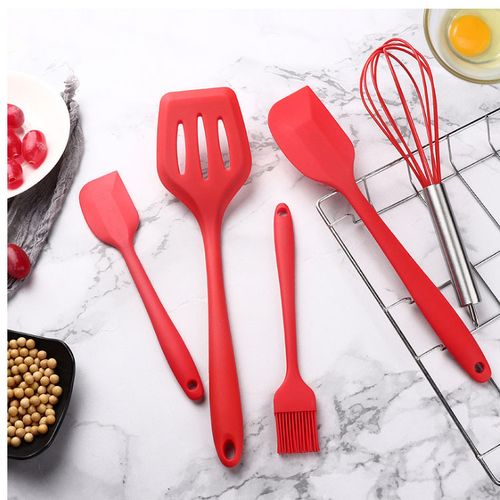Ustensiles De Cuisine 5 En 1 Ustensiles De Cuisine Ensemble De Cuisine Grattoir Fouet Brosse – Image 6