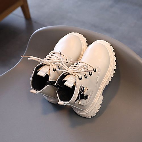 Bottes Martin Enfant - Beige – Image 4