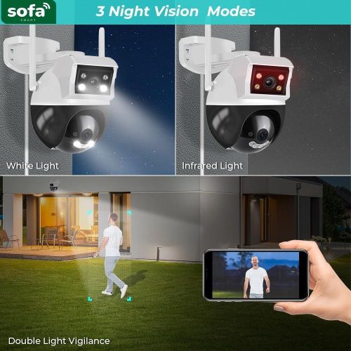 Caméra smart double objectif d’extérieur 4MP PTZ – Image 8