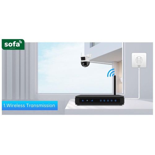 Caméra smart double objectif d’extérieur 4MP PTZ – Image 7