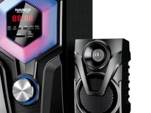 Nasco Lecteur Multimedia 20W - NAS-SS2.1-N2523 - Noir - Garantie 3 Mois