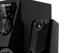 Nasco Lecteur Multimedia 20W - NAS-SS2.1-N2412 - Noir - Garantie 3 Mois