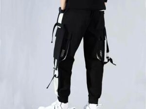 Pantalon Chasseur Homme Décontracté - Noir