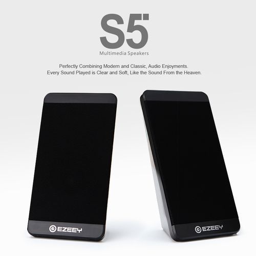 EZEEY S5 Mini Ordinateur De Bureau ET PC- Multimédia Haut-parleur - Noir