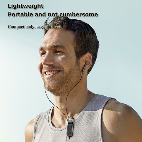 Mini Radio FM Portable Avec écran LCD - Noir – Image 3