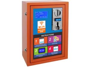 Machines pour les petites entreprises Code PIN Hotspot WiFi à jetons Distributeurs automatiques WiFi commerciaux avec écran LCD