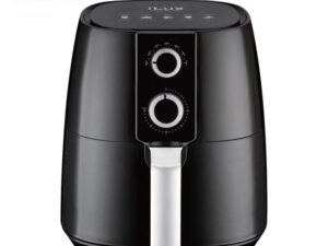 Ilux Friteuse à Air - Air Fryer - LX-261A - 4L - Noir