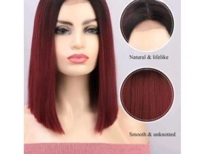 Partagez ce produit    Perruque Naturel Avec Closure Lace Frontal + Colle Ruban Et 2 Bonnets