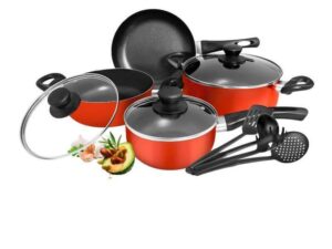 Decakila Ustensiles de cuisine 11 pièces EN 1 - KMEP006B - Le complet pour la cuisine