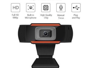 Webcam USB HD 1080P avec Microphone