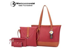 Mateamoda 4 PCS Sacs à Main Pour Femmes Sac à Bandoulière