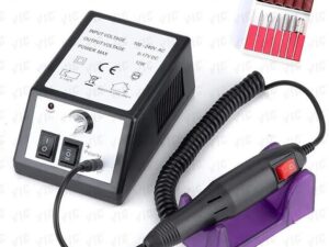 VIC Ensemble de machine à poncer professionnel pour manucure, perceuse à ongles électrique