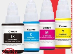 Canon Cartouche D'encre Canon - GI 490 Bleu Jaune Rouge Noir - Pour G2411 - G3411 - G4411