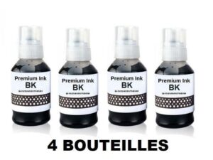 Pack 4 bouteilles 135 ml Encre Compatible Canon GI-41 G1420 G2420 G3420