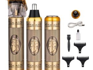 Tondeuse électrique rechargeable 3 en 1 pour hommes et femmes