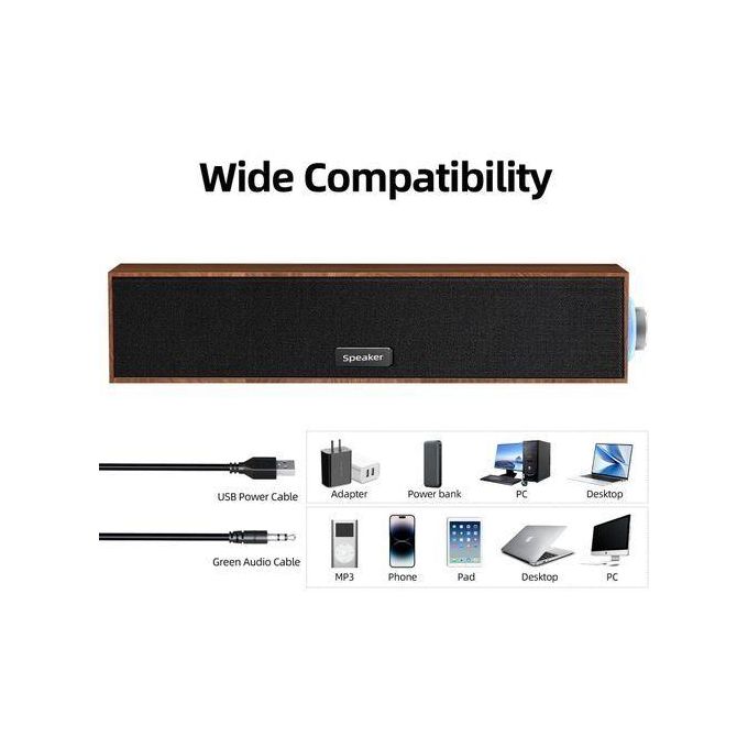 Ordinateur Enceintes Bluetooth Boomboxes – Image 7