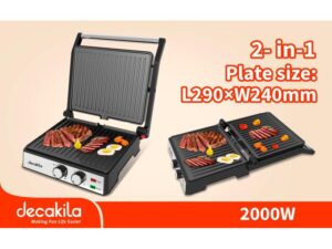 Decakila GRILLE DE CONTACT 2000W /290*240mm KEEC079M